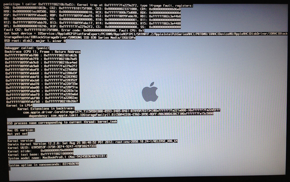 Mac os system log